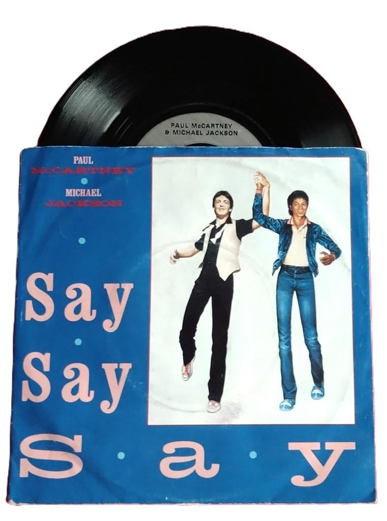 ExTop2000 Paul McCartney & Michael Jackson - Say (FR/EU*), Cd's en Dvd's, Vinyl Singles, Verzenden, Overige genres, 7 inch, Single