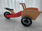 Houten loopfiets/bakfiets voor kinderen "Kinderfeets", Zo goed als nieuw, Loopfiets, Ophalen