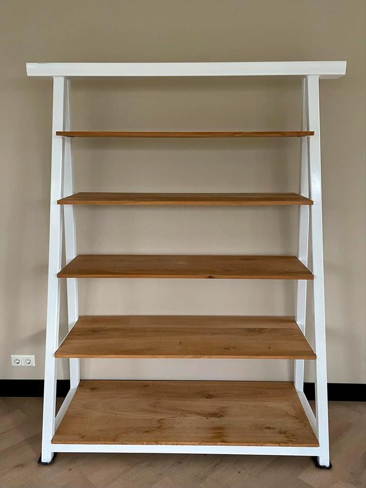 Massieve A-frame kast van Loods 5, Huis en Inrichting, Kasten | Vitrinekasten, Gebruikt, 150 tot 200 cm, 100 tot 150 cm, 50 tot 75 cm