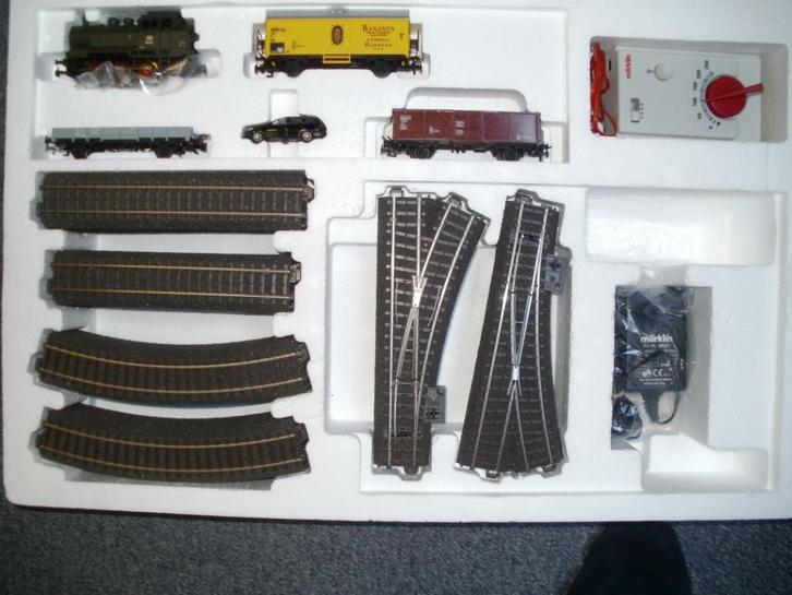 Marklin Ho Dig. startset no 29540 met Stoomlok+Div.wagons., Hobby en Vrije tijd, Modeltreinen | H0, Nieuw, Treinset, Wisselstroom