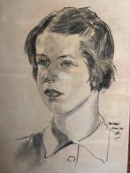 Portret van een meisje, 1950, Lochem, Ophalen of Verzenden