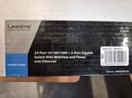 Linksys SRW2024P Gigabit Switch, Computers en Software, Netwerk switches, Ophalen of Verzenden, Zo goed als nieuw