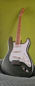 Fender American Stratocaster Jade Pearl Metallic, Ophalen of Verzenden, Gebruikt, Solid body, Fender