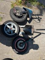 Piaggio zip voorvork, Ophalen