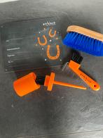 Hoevenkrabber, Hoevenkwastje, borstel en naambordje, Ophalen of Verzenden, Nieuw