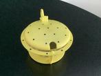 Vintage Gele Suikerstrooier / Potje, Huis en Inrichting, Ophalen of Verzenden, Gebruikt
