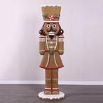 Gingerbread Nutcracker 183 cm - Notenkraker - Peperkoek, Ophalen, HorecaBeelden, Nieuw, HorecaBeelden