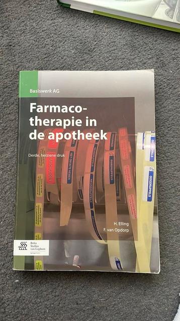H. Elling - Farmacotherapie in de apotheek beschikbaar voor biedingen