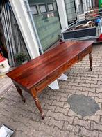 Koloniaal Hardhouten Bureau met Lades, Antiek en Kunst, Ophalen
