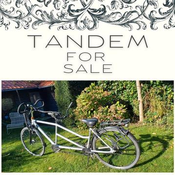 Te koop: Sportieve tandemfiets – 2-persoons – beschikbaar voor biedingen