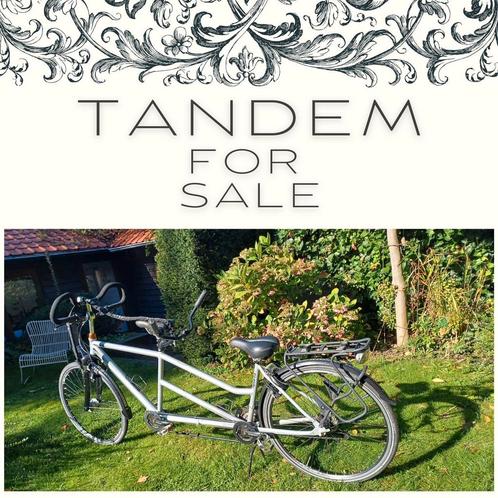 Te koop: Sportieve tandemfiets – 2-persoons –, Fietsen en Brommers, Fietsen | Heren | Sportfietsen en Toerfietsen, Zo goed als nieuw