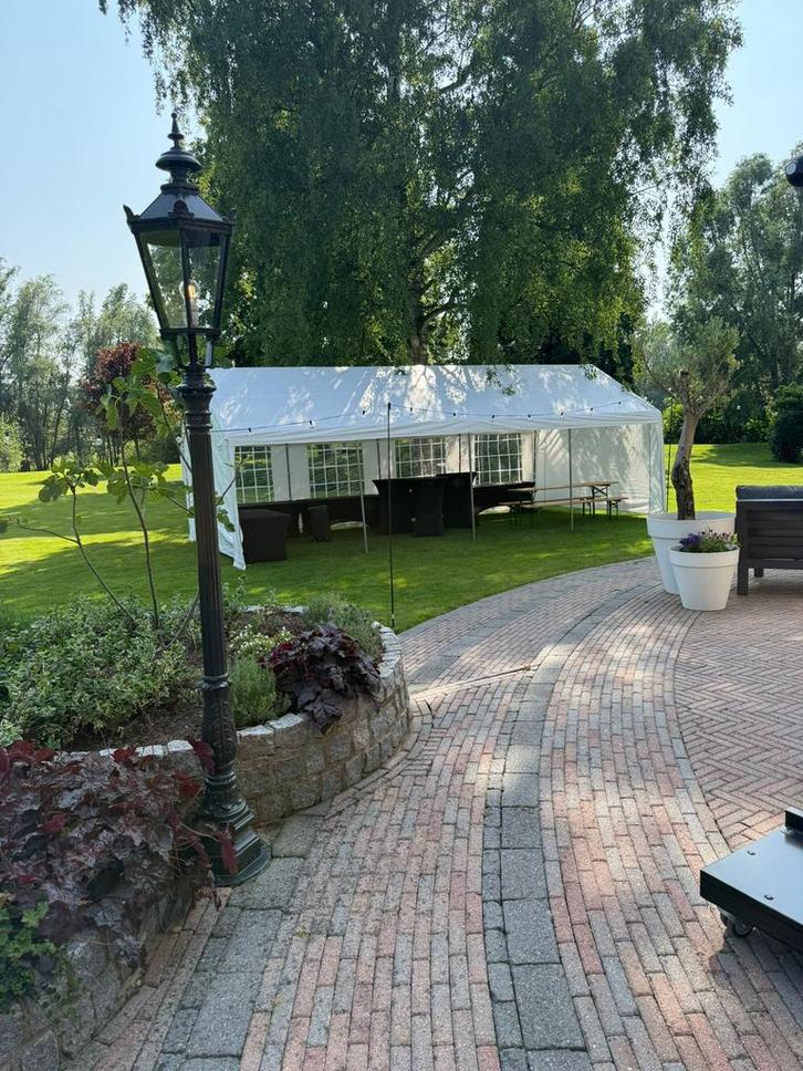 PartyTent 3x5, 3x6 en 4x4, Hobby en Vrije tijd, Feestartikelen | Verhuur, Abraham of Sarah, Ophalen
