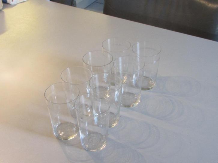 8 antieke waterglazen  limonade glazen., Antiek en Kunst, Antiek | Glas en Kristal, Ophalen of Verzenden