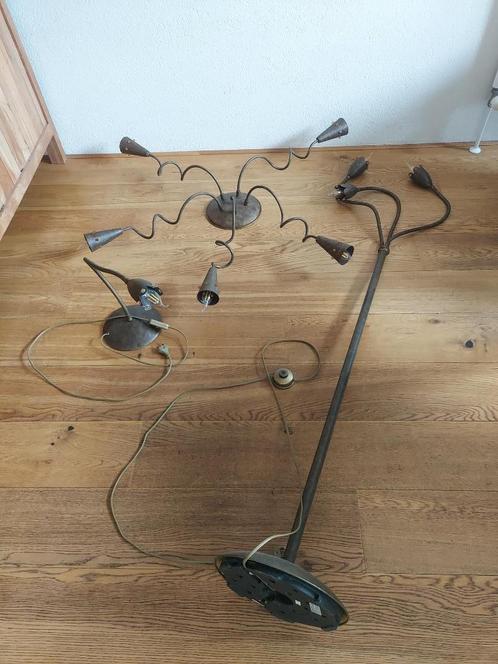 Lampenset van begin deze eeuw, Huis en Inrichting, Lampen | Overige, Gebruikt, Ophalen