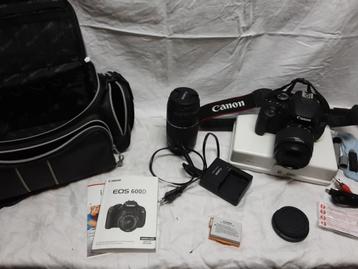 Canon EOS 600D met extra Lens en weinig kliks  beschikbaar voor biedingen