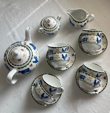 JACK'S FARM VINTAGE THEE SERVIES VAN WOOD & SONS beschikbaar voor biedingen