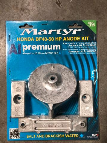 Anode kit voor Honda 40 en 50 PK buitenboordmotoren beschikbaar voor biedingen