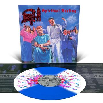 LP Death – Spiritual Healing * Nieuw * Butterfly Splatter  beschikbaar voor biedingen