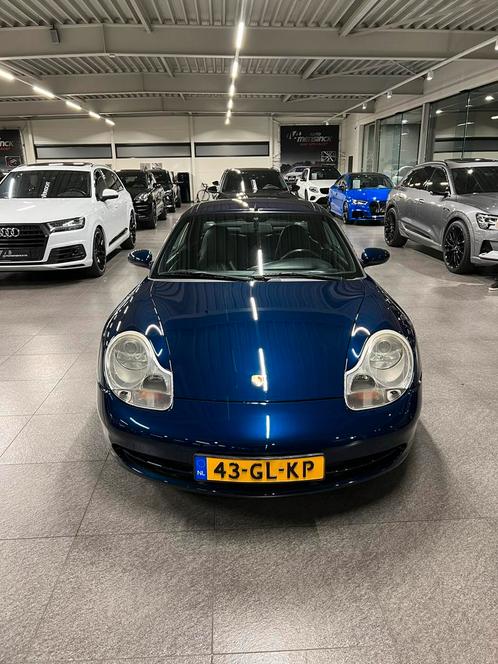 Porsche 911 3.4 Carrera Cabriolet AUT 1999 Blauw, Auto's, Porsche, Particulier, ABS, Airbags, Airconditioning, Alarm, Android Auto