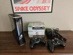 xbox 360 slim zwart + games, Spelcomputers en Games, Spelcomputers | Xbox 360, Ophalen of Verzenden, Met 1 controller, 250 GB