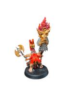 Warhammer Age of Sigmar Fyreslayers Battlesmith, Hobby en Vrije tijd, Wargaming, Warhammer, Ophalen of Verzenden, Zo goed als nieuw