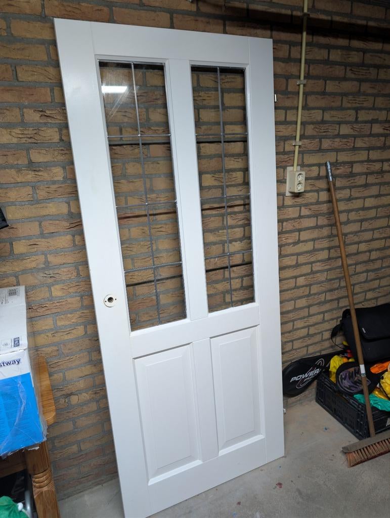 Te koop Opdek binnendeur., Ophalen, Gebruikt, Binnendeur, Minder dan 200 cm