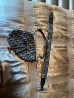 Dior tas saddle bag, Ophalen of Verzenden, Zo goed als nieuw, Blauw, Handtas