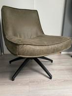 Fauteuil (draai) nieuw groen, Huis en Inrichting, Fauteuils, Ophalen, Minder dan 75 cm, Nieuw, Stof