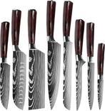 Keukenmessen - Knife set - Chef Knife - Knives - Kitchen Kni, Huis en Inrichting, Verzenden, Nieuw