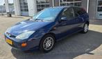 Ford Focus 1.4 I 3D 2001 Blauw, Auto's, Ford, 1025 kg, 74 pk, Zwart, 4 cilinders