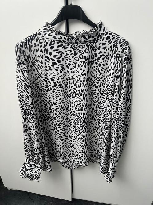 Zebra print blouse – DKNY, maat M, nieuw, Kleding | Dames, Blouses en Tunieken, Ophalen of Verzenden