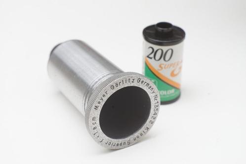 Hugo Meyer Kinon Superior f=1.8cm (16mm projection lens?), Verzamelen, Fotografica en Filmapparatuur, Lens of Lenzen, 1960 tot 1980