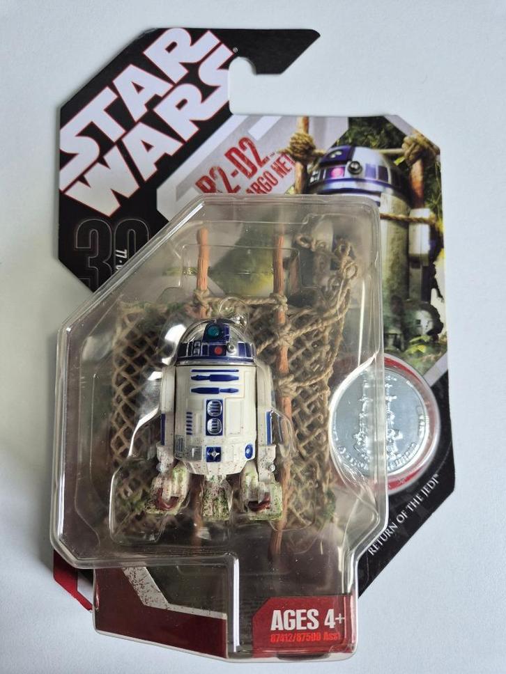 Star Wars TAC 30-46 R2-D2 with Cargo Net Ewok Captive, Verzamelen, Star Wars, Nieuw, Actiefiguurtje, Ophalen of Verzenden