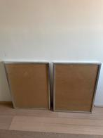 2x IKEA RIBBA lijsten – grijs/zilver – 70x50cm, Ophalen, Zo goed als nieuw