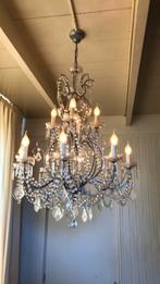 Kroonluchter. XL. Kristal. Frans vintage, Ophalen, Zo goed als nieuw