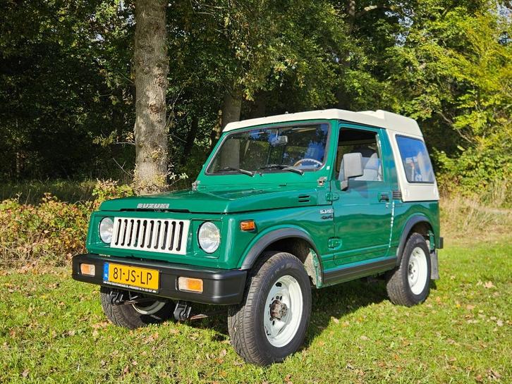 Suzuki Sj-410 1.0 Q 4WD 1987 Groen. Met zeldzame hardtop, Auto's, Suzuki, Particulier, Samurai, Benzine, SUV of Terreinwagen, Handgeschakeld