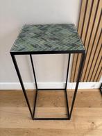 Tegelpilaren zwart 82cm – nieuw – zeegroen mozaïek, Ophalen of Verzenden, Nieuw