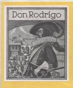 Sigarenband 234 Etiketten  Don Rodrigo 001, Ophalen of Verzenden, Zo goed als nieuw, Sigarenbandjes