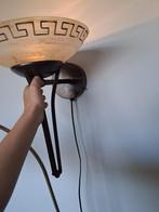 Griekse wandlamp, Huis en Inrichting, Ophalen, Zo goed als nieuw, Glas