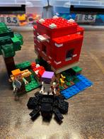 LEGO Minecraft 21179 Het Paddenstoelenhuis, Ophalen of Verzenden, Zo goed als nieuw, Complete set, Lego