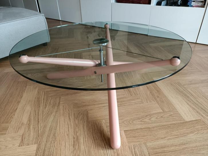 Design salontafel / eettafel | Donato D’urbino voor Naos, Huis en Inrichting, Tafels | Salontafels, Zo goed als nieuw, Minder dan 50 cm