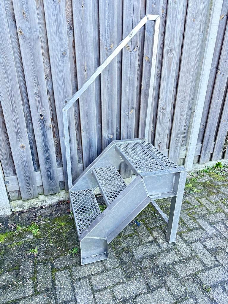 Aluminium Bordestrap - Stevig en Betrouwbaar, Doe-het-zelf en Verbouw, Ladders en Trappen, Ophalen of Verzenden, Gebruikt, Trap