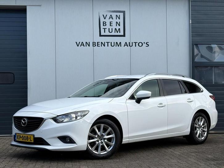 Mazda 6 2.2D SkyActiv-D 150pk Skylease Navi Clima Cruise, Auto's, Mazda, Bedrijf, Te koop, ABS, Airbags, Airconditioning, Bluetooth