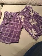 Paars met witte zwemshort, Ophalen of Verzenden, Overige maten, Paars