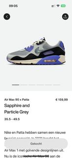 Nike air man 90 X Patta Sapphire, Kleding | Heren, Schoenen, Ophalen of Verzenden, Nieuw