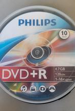Nieuw Philips DVD+R - 10stuks, Ophalen of Verzenden, Nieuw, Dvd