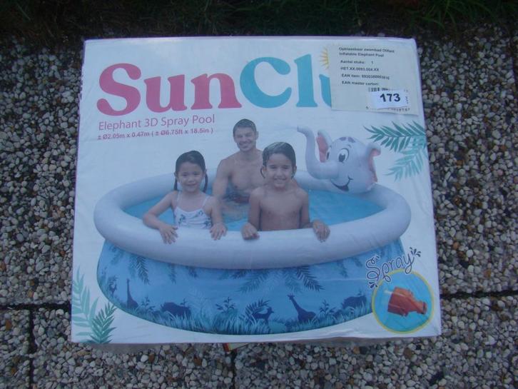 kinderzwembaden te koop nieuw in en verkoop kika., Tuin en Terras, Zwembaden, Nieuw, Opblaaszwembad, Minder dan 80 cm, Minder dan 200 cm