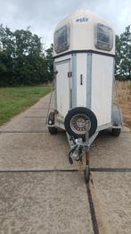 1.5 paards trailer, Dieren en Toebehoren, Ophalen of Verzenden, Gebruikt, Hout, 1½-paards trailer