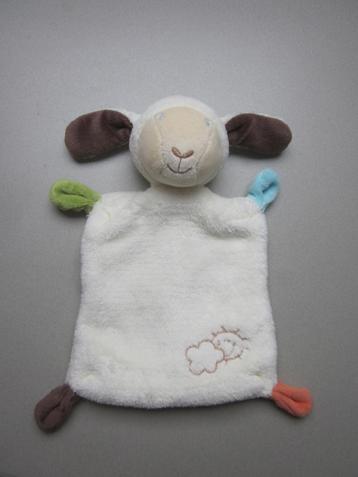 C&A Baby Club superzacht wit dik pluche knuffeldoek schaap  beschikbaar voor biedingen