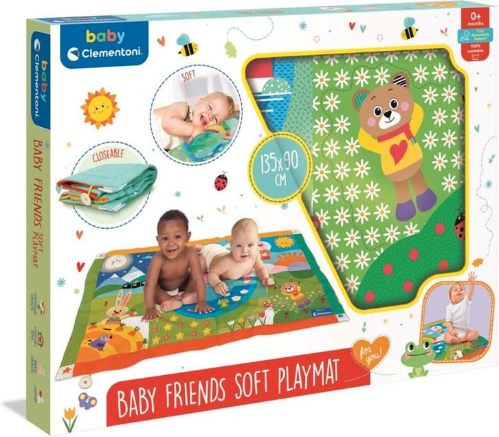 Baby Clementoni - Play Mat - Speelkleed 0 - 36 maanden, Kinderen en Baby's, Speelgoed | Speelkleden, Nieuw, Ophalen of Verzenden